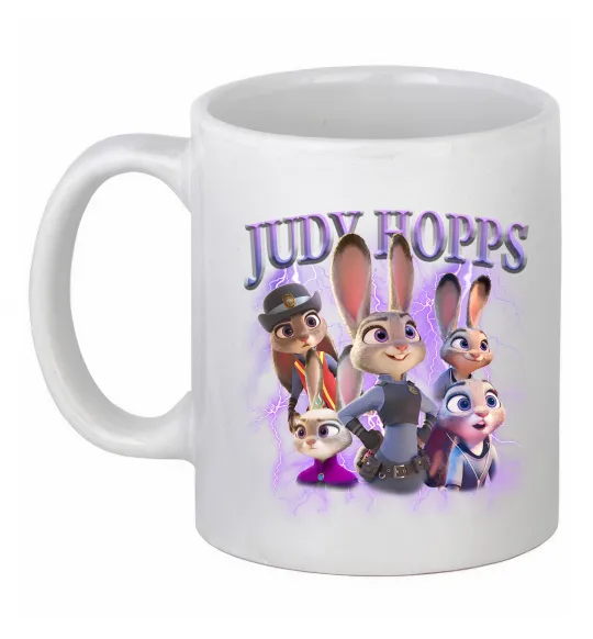 Чашка керамічна Judy Hopps Білий фото
