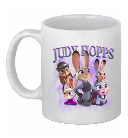 Чашка керамічна Judy Hopps Білий фото