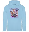 Женская толстовка (худи) Judy Hopps Голубой фото