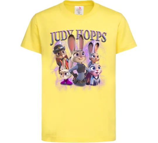 Детская футболка Judy Hopps Лимонный фото