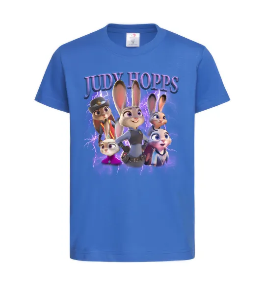 Детская футболка Judy Hopps Ярко-синий фото