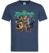 Мужская футболка Zootopia disney Темно-синий Мужская футболка Zootopia disney Темно-синий фото
