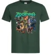 Мужская футболка Zootopia disney Темно-зеленый Мужская футболка Zootopia disney Темно-зеленый фото