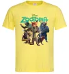 Мужская футболка Zootopia disney Лимонный Мужская футболка Zootopia disney Лимонный фото