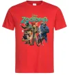 Мужская футболка Zootopia disney Красный Мужская футболка Zootopia disney Красный фото