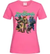 Женская футболка Zootopia disney Ярко-розовый Женская футболка Zootopia disney Ярко-розовый фото