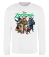 Світшот Zootopia disney Білий фото