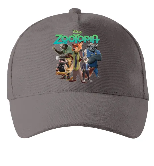 Кепка Zootopia disney Сірий фото