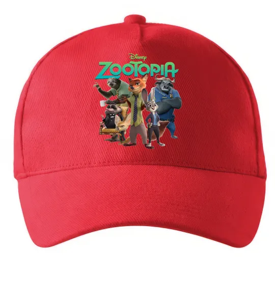 Кепка Zootopia disney Червоний фото
