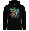 Мужская толстовка (худи) Zootopia disney Черный фото