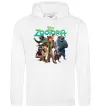 Женская толстовка (худи) Zootopia disney Белый фото