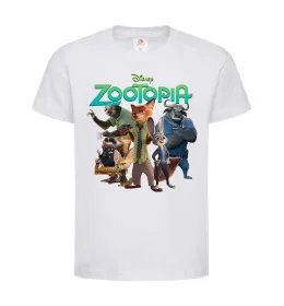 Детская футболка Nick Wilde Белый фото