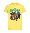 Детская футболка Zootopia disney Лимонный Детская футболка Zootopia disney Лимонный фото