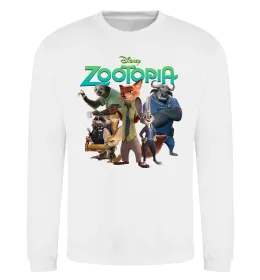 Світшот Zootopia disney Білий фото