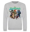 Світшот Zootopia disney Сірий меланж Світшот Zootopia disney Сірий меланж фото