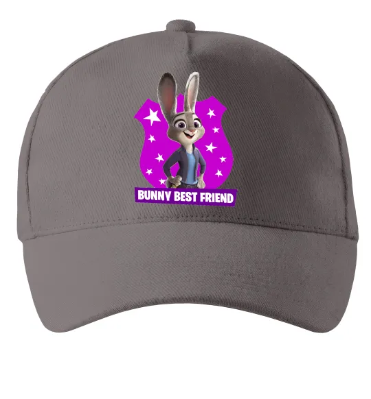 Кепка Bunny Best Friend Серый фото