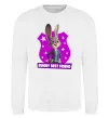 Світшот Bunny Best Friend Білий Світшот Bunny Best Friend Білий фото