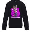 Детский Свитшот Bunny Best Friend Черный фото