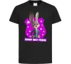Детская футболка Bunny Best Friend Черный Детская футболка Bunny Best Friend Черный фото