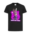 Дитяча футболка Bunny Best Friend Чорний Дитяча футболка Bunny Best Friend Чорний фото