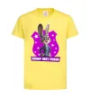 Дитяча футболка Bunny Best Friend Лимонний Дитяча футболка Bunny Best Friend Лимонний фото