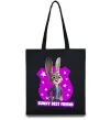 Еко-сумка Bunny Best Friend Чорний фото