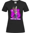 Женская футболка Bunny Best Friend Черный фото