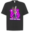 Футболка Оверсайз Bunny Best Friend Черный фото