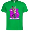 Мужская футболка Bunny Best Friend Зеленый фото