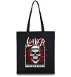 Еко-сумка Slayer Reign in blood Чорний фото