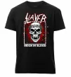 Чоловіча преміум футболка Slayer Reign in blood Чорний фото