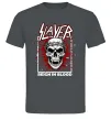 Чоловіча футболка Slayer Reign in blood Графіт фото