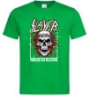 Чоловіча футболка Slayer Reign in blood Зелений фото