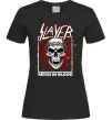 Жіноча футболка Slayer Reign in blood Чорний фото