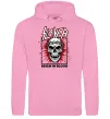 Жіноча толстовка (худі) Slayer Reign in blood Рожевий фото