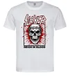 Чоловіча футболка Slayer Reign in blood Білий фото
