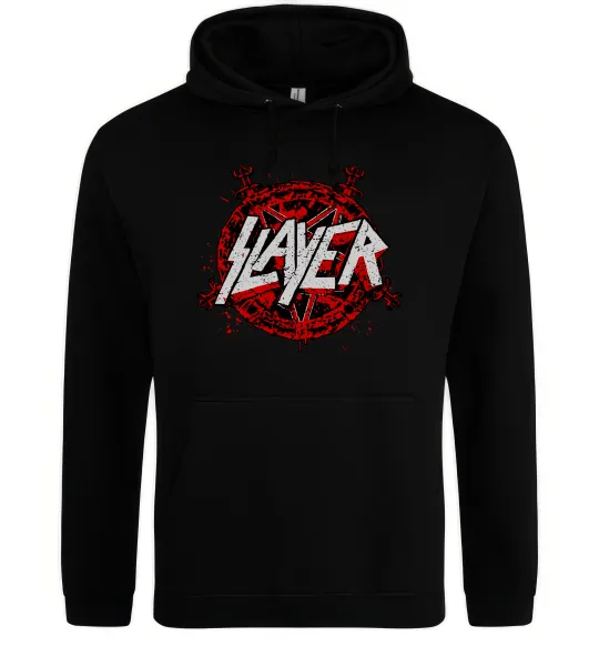 Жіноча толстовка (худі) Slayer logo Чорний фото