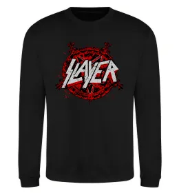 Свитшот Slayer logo Черный фото