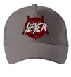 Кепка Slayer logo Серый фото