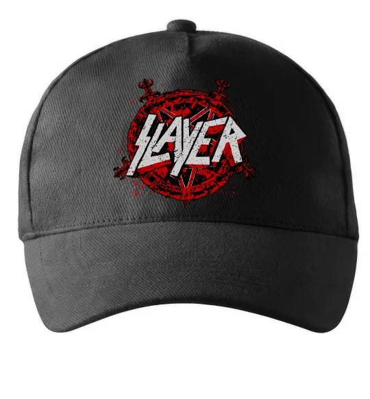 Кепка Slayer logo Чорний фото