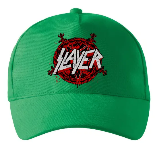 Кепка Slayer logo Зелений фото