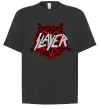 Футболка Оверсайз Slayer logo Чорний фото