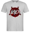 Чоловіча футболка Slayer logo Сірий фото