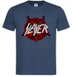 Чоловіча футболка Slayer logo Темно-синій фото