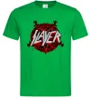 Чоловіча футболка Slayer logo Зелений фото