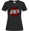 Жіноча футболка Slayer logo Чорний фото