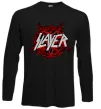 Лонгслів Slayer logo Чорний фото
