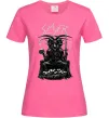 Жіноча футболка Slayer satan Яскраво-рожевий фото
