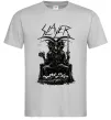 Чоловіча футболка Slayer satan Сірий фото