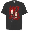 Футболка Оверсайз Slayer hell awaits Чорний фото